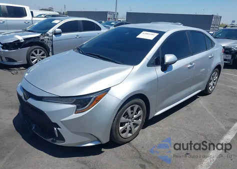 2020 Toyota Corolla Le z USA, uszkodzony, nr VIN JTDEPRAE1LJ051246
